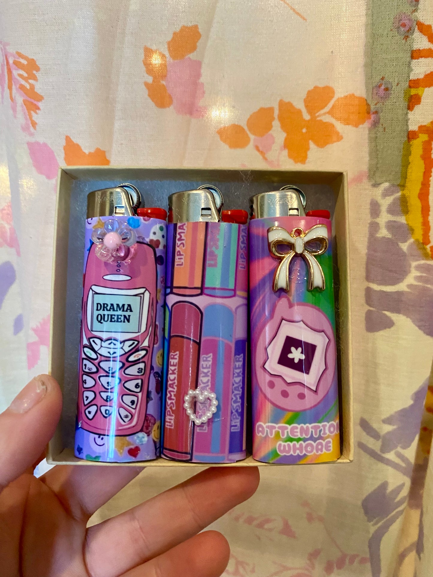 2000’s Kid Lighter Set, Pack Of Three Novelty Nostalgic Lighters