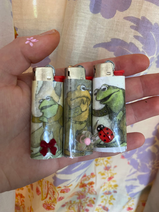 Mini Frog and Toad Lighter Set