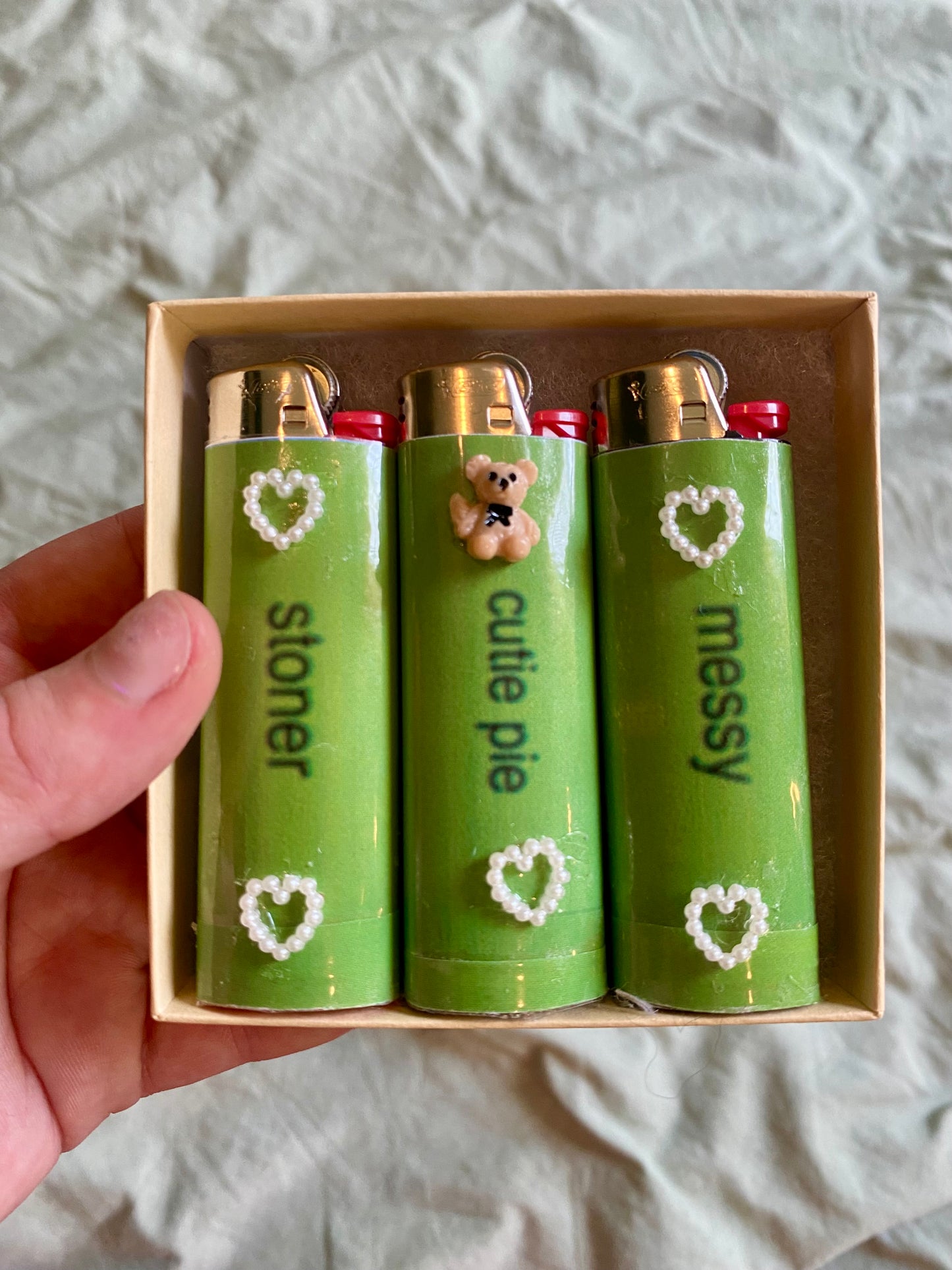 BRAT Lighter Set, Pack Of Three Novelty Lighters