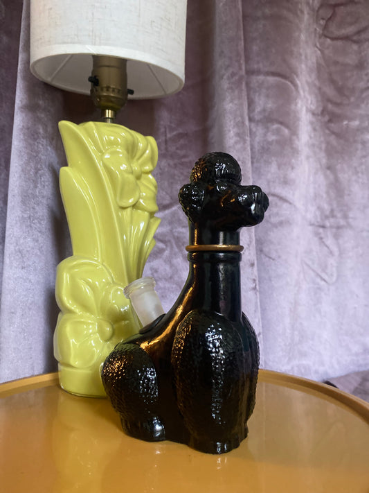 Poodle Water Pipe From Vintage Vase / Girly420 / Stoner Gift