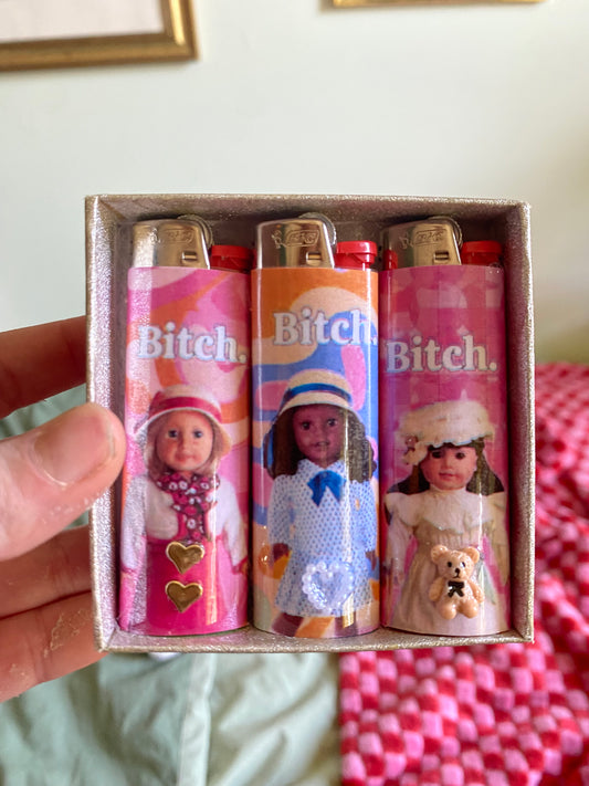 American Girl Doll Lighter Set